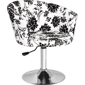 Fabric Flower Images Bar Stool