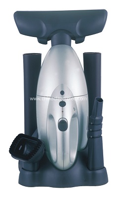 silver vacuum cleaner with permanent washable filter bag
