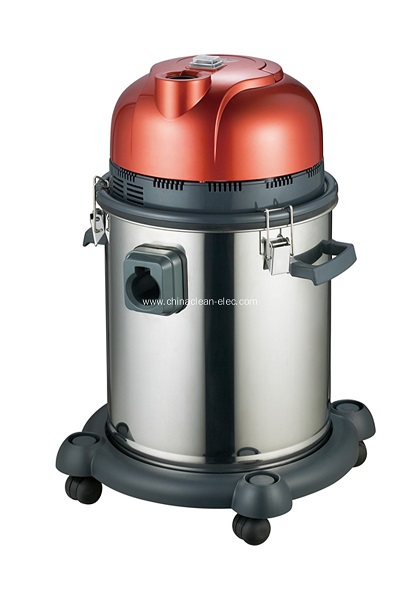 wet and dry red vacuum cleaner