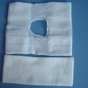 Gauze Towel With Hole