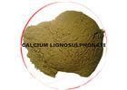 Yellow Concrete Water Reducer Admixture Calcium Lignosulphonate Reinforcing Agent