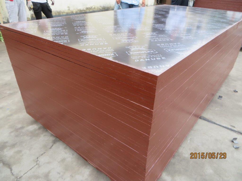 KINGPLEX BRAND FILM FACED PLYWOOD, COMBI CORE, WBP PHENOLIC GLUE, IMPORTED BROWN FILM