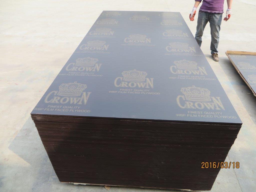 CROWN BRAND FILM FACED PLYWOOD, COMBI CORE, WBP GLUE