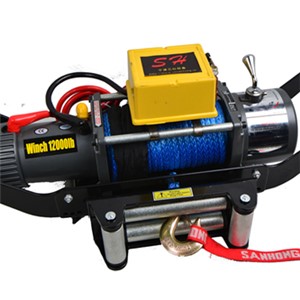 Waterproof Winch 12000LB-Detachable Winch Mounting System