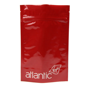 Red Aluminum Foil Stand Up Zipper Bags