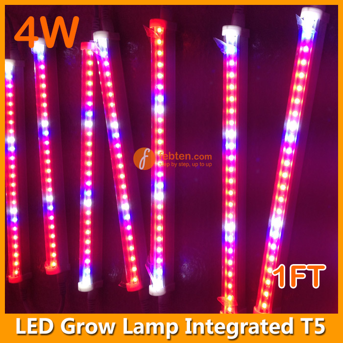 4W LED Grow Lamp Integrated T5 1FT