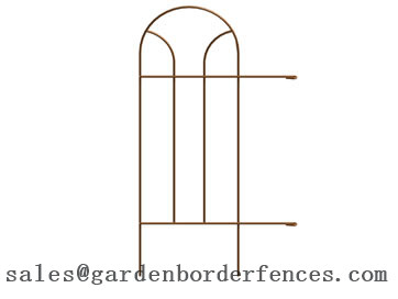 Cathedral Folding Garden Border Fence