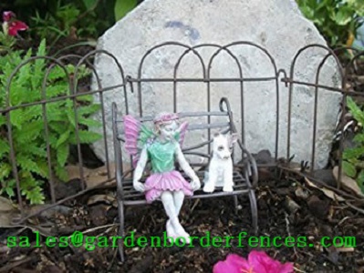 Picket Wire Garden Border Fence