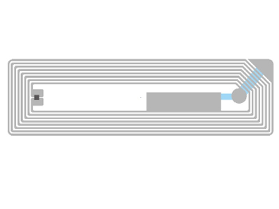 HF Inlays RFID Wristband Tag