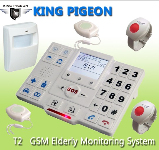 Wireless GSM Senior Care Products with Telecare Box T2
