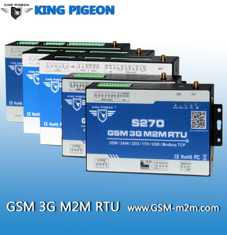 GSM RTU FOR Power Distribution Room remote control  S270