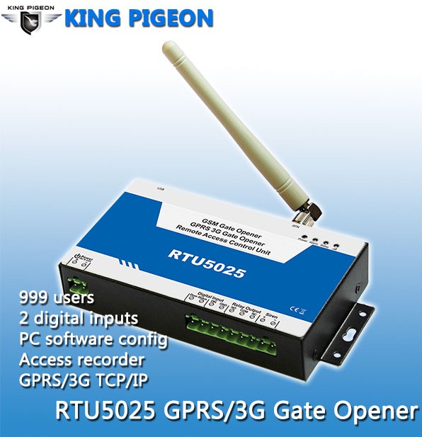 GSM 3G Gate Opener Access Control RTU5025
