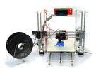 Acrylic Adjustable Prusa i3 3D Printer , STL / G-Code 3D Color Printer