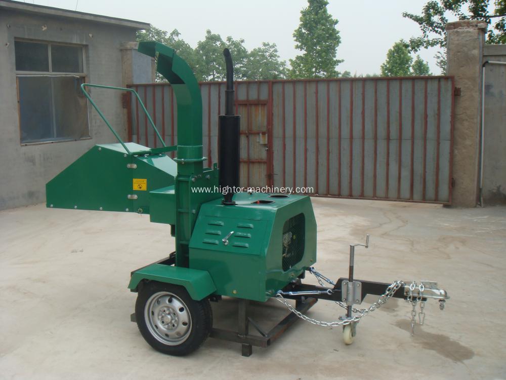 18HP Diesel engine self power wood chipper