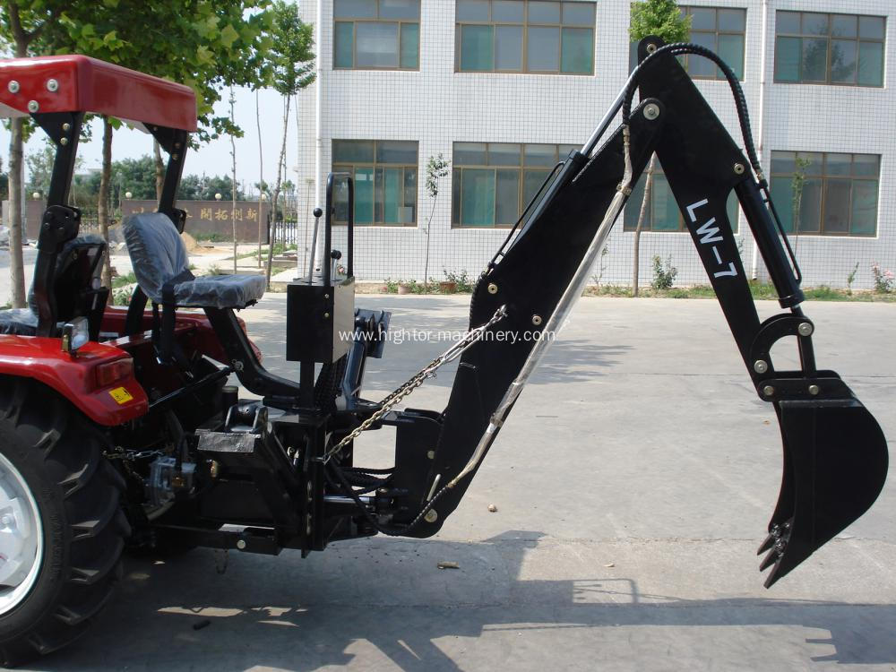 LW-7 series tractor mounted backhoe