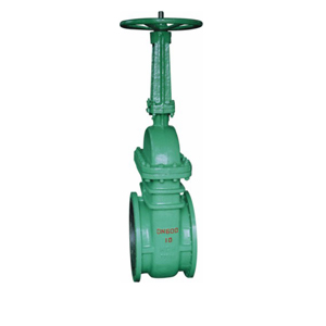 Vacuum isolated power station gate valve 