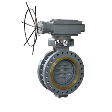 Butt weld type Triple Offset Bi-directional Metal-seated Butterfly Valve
