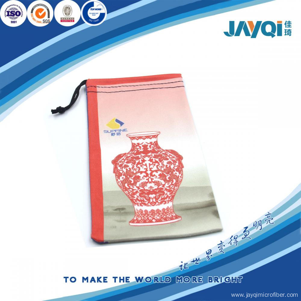 Soft Microfibrae Eyeglass Bag with Drawstring