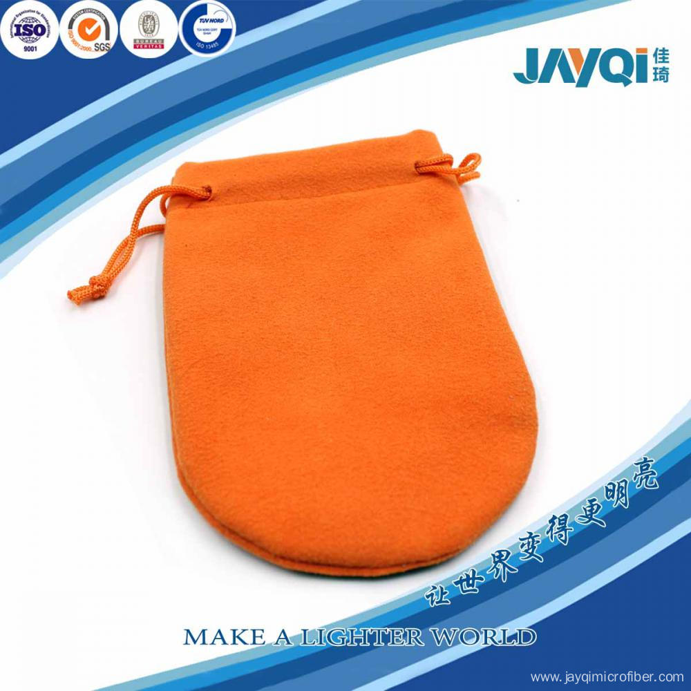 Protable Orange Microfiber Bag for Wacth