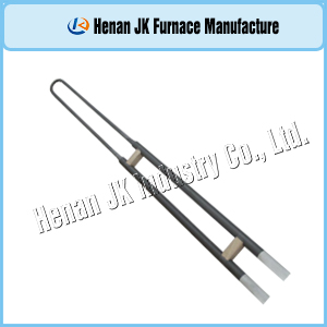 U type Molybdenum Disilicide Heaters for Heat Treatment Furnace
