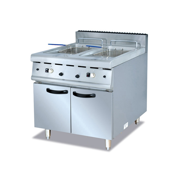 Gas Deep Fat Fryer with 2 tanks 2 basket