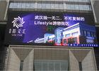 Wall Mounted P10 LED Advertising Screens , DIP Outdoor Full Color LED Display