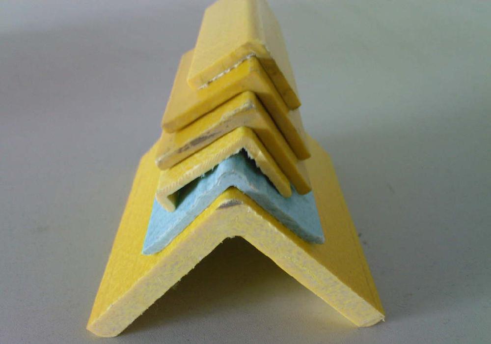FRP pultruded profiles with equal angel