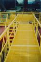 FRP PULTRUDED GRATING WITH GRITTED SURFACE