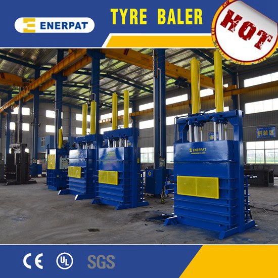 UK brand best sales tyre baler machine