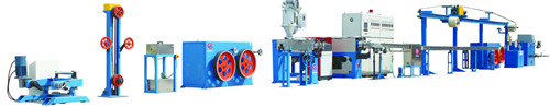 physical foaming cable extrusion line