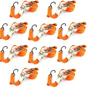 15 Feet Ratchet Tie Down Cargo Straps