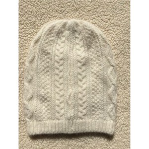 Winter Cable Knit Hat With Cashmere