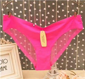 Fashion Hot Women Sexy Seamless Transparent Lingerie Lace Thong Panties See-through Bikinis Thongs