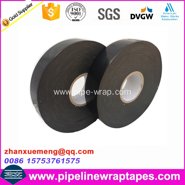 Black Color PE Inner Wrap Tape For Buried Pipe