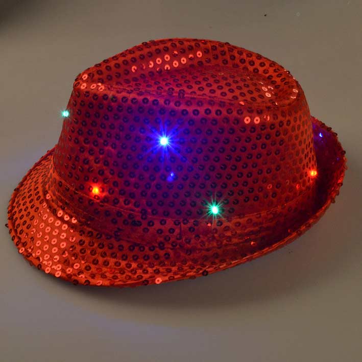 LED Colorful Cowboy Hat