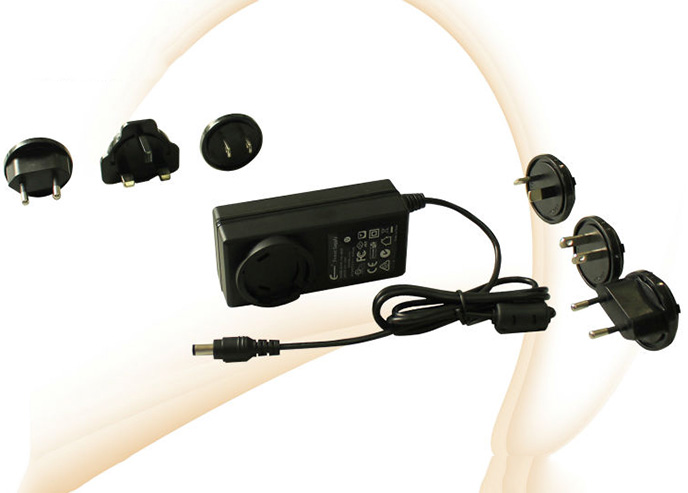 24V1.5A Interchangeable plug power adapter 