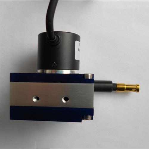 Drawstring displacement  sensor