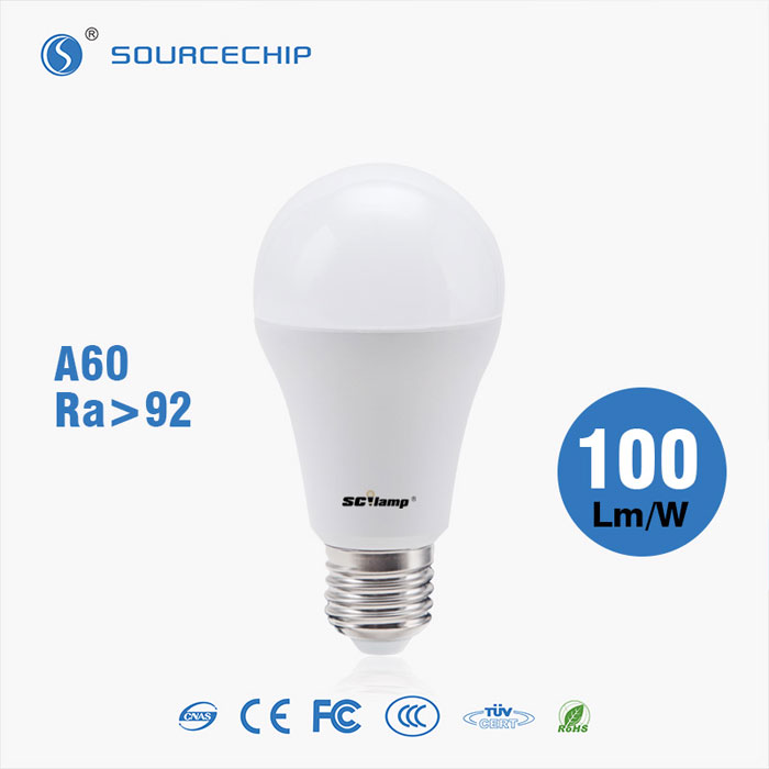 Ra90 13W high CRI LED E27 bulb wholesale
