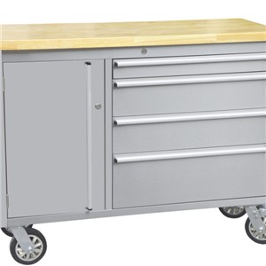 4 Drawer Stainless Steel Tool Cabinet