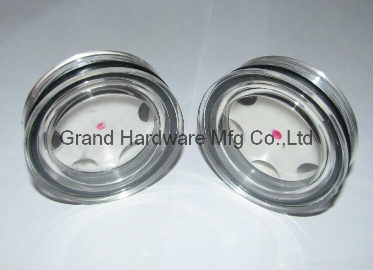 Press Fit Plastic Circular Oil Sight Glass