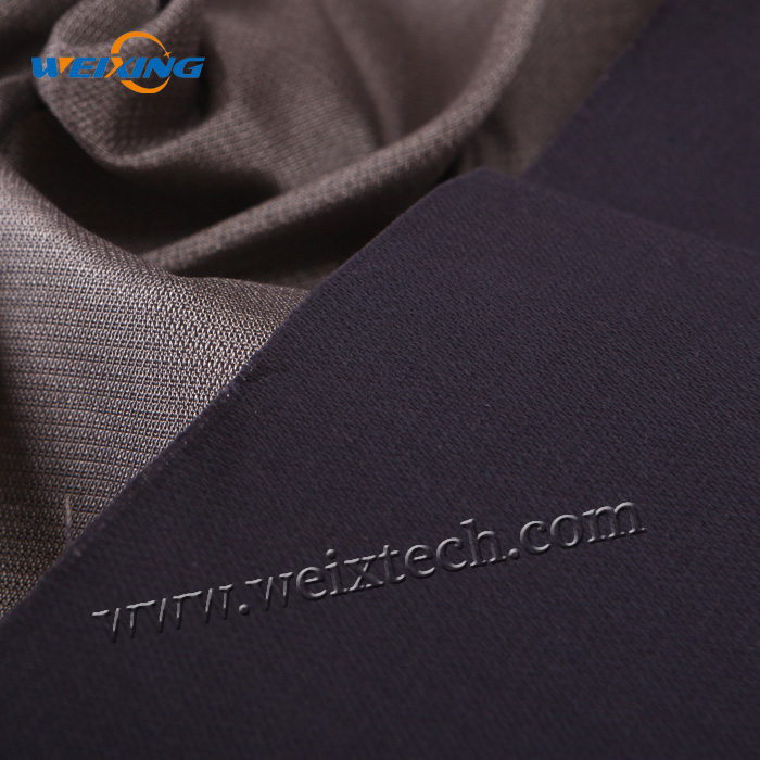 Double-faced Silver Fiber & Cotton Woven Fabric