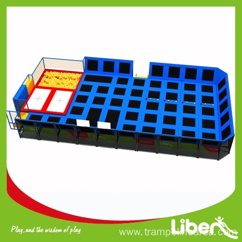 Large kids play center commercial used trampoline park for sale