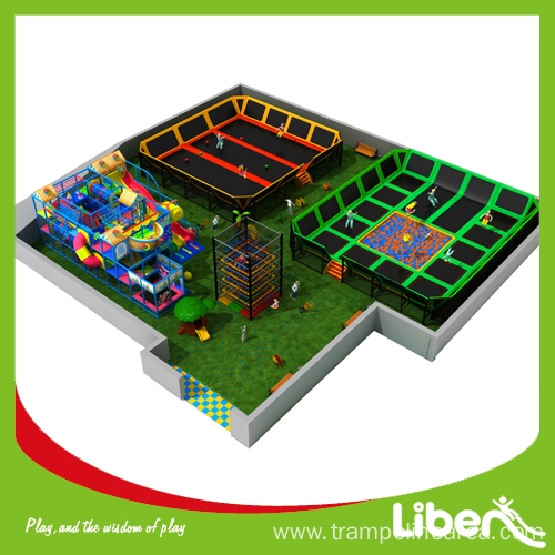 Professional Customized Large Indoor Kids Trampoline Games