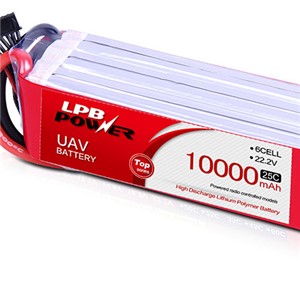 LPB 10000MAH 22.2V 25C UAV BATTERY