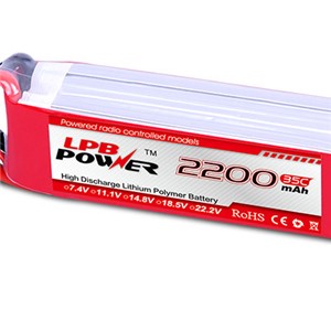 LPB 2200mAh 11.1V 35C Airplane Battery