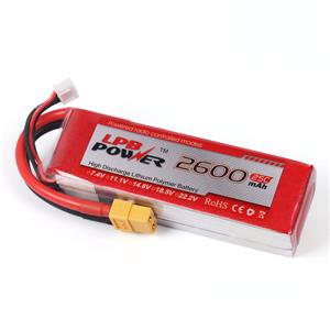 LPB 2600mAh 22.2V 35C Airplane Battery