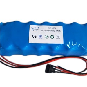 36V 10Ah Lithium Ion Battery Packs,26650 LiFePO4 Battery
