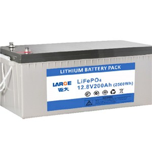 12.8V 200Ah Lithium Battery Packs,26650 LiFePO4 Storage Battery