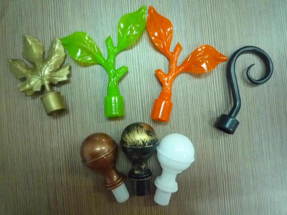 2015 Hot Plastic Curtain Finial