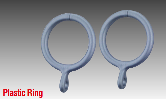 Plastic Curtain Rod Rings